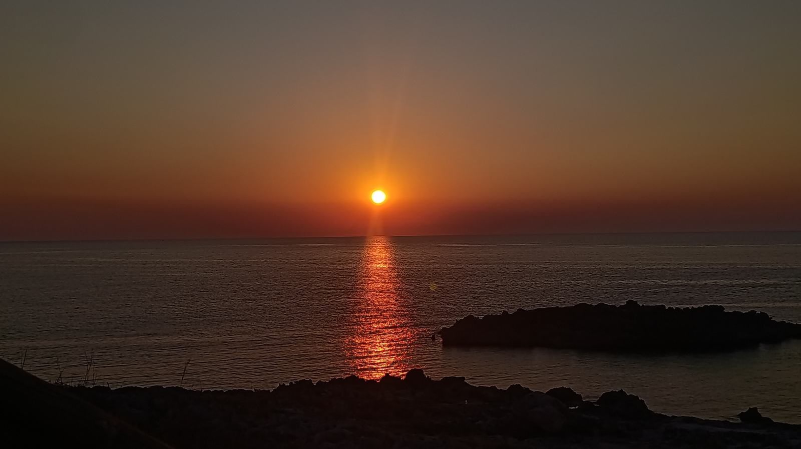 Tramonto sul mare a Il Sentiero, Salento